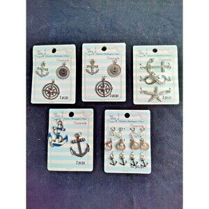 Bead Landing Oceanside Nautical Charms Lot Anchor Starfish Shell Jewelry Making